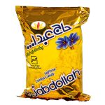 پشمک الیافی حاج عبدالله 350 گرم زعفرانی